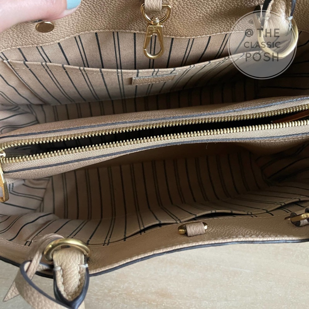 Louis Vuitton Montaigne DUNE MM Tote Shoulder Bag SP4165 - Picture 12 of 15